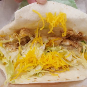 Del Taco - 2017-12-10. Del Taco. Macomb, MI. Chicken Soft Taco. Could use a little more chicken. 3 stars. - Mexican Near Me - New Baltimore, Michigan