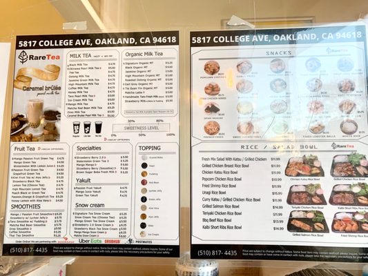 Menu photo 8 RareTea Oakland, CA