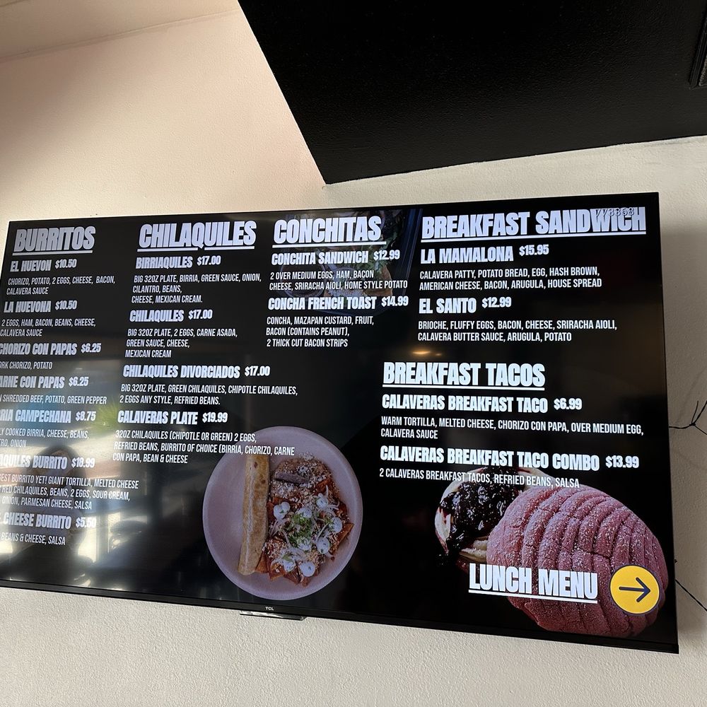 Cafecito Calaveras - Menu - Mexican Near Me - Cathedral City, California Cafecito Calaveras - Menu - Mexican Near Me - Cathedral City, California