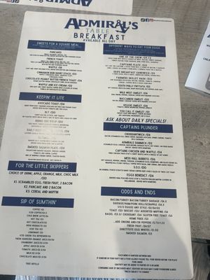 Menu photo 3 Admiral's Table Restaurant Wildwood Crest, NJ Menu photo 3 Admiral's Table Restaurant Wildwood Crest, NJ