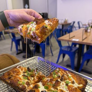Square Pie Guys - Buffalo Chicken pizza - Pizza Near Me - Campbell, California