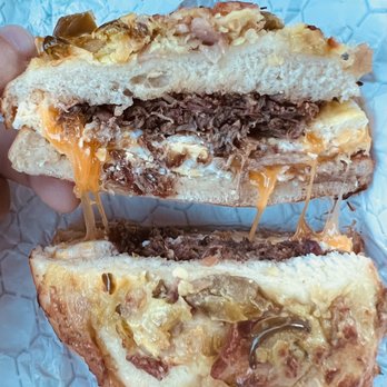 Einstein Bros. Bagels - Texas Brisket Egg Sandwich - Bagels Near Me - Irvine, California