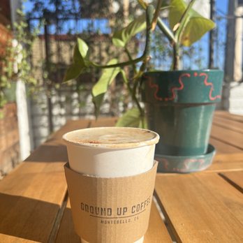 Ground Up Coffee - Vanilla cinnamon latte - Coffee & Tea Near Me - Montebello, California