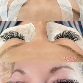 Arigato Beauty - 4 weeks refill ,3D Volume lash set - Eyelash Service Near Me - Pasadena, California
