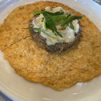 Gemelli Restaurant - The steak tartare is served atop a delicious Parmesan crisp. - Italian Near Me - Asheville, North Carolina Gemelli Restaurant - The steak tartare is served atop a delicious Parmesan crisp. - Italian Near Me - Asheville, North Carolina