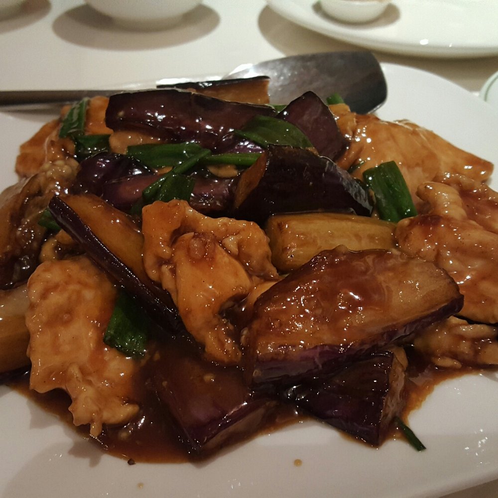 Soup Dumpling Plus - Chicken with egg plant - Shanghainese Near Me - Fort Lee, New Jersey Soup Dumpling Plus - Chicken with egg plant - Shanghainese Near Me - Fort Lee, New Jersey