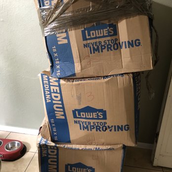 American Movers and Storage - I bought these boxes brand new prior to our move. This is how they arrived. - Movers Near Me - Macon, Georgia American Movers and Storage - I bought these boxes brand new prior to our move. This is how they arrived. - Movers Near Me - Macon, Georgia