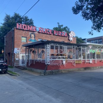 Home Slice Pizza - The exterior of Home Slice - Pizza Near Me - Houston, Texas Home Slice Pizza - The exterior of Home Slice - Pizza Near Me - Houston, Texas