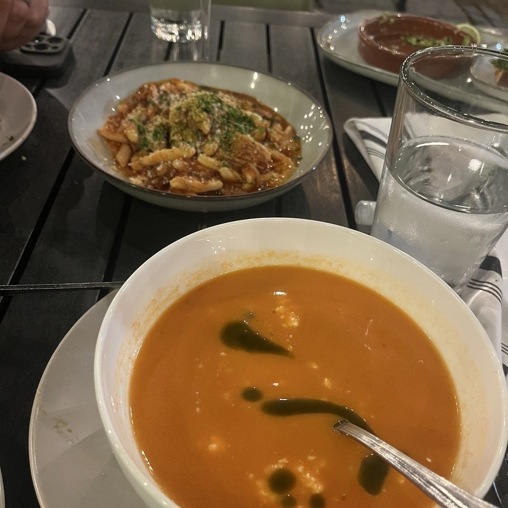 Dovetail Restaurant & Shop - Watermelon gazpacho and cavatelli pasta - Wine Bars Near Me - Boston, Massachusetts Dovetail Restaurant & Shop - Watermelon gazpacho and cavatelli pasta - Wine Bars Near Me - Boston, Massachusetts