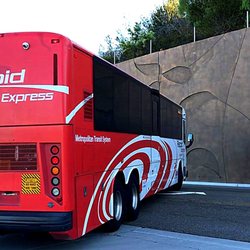 Transit Station Rancho Bernardo - MTS bus leaving Rancho Bernardo Transit Station at 9 minutes drive from Poway Dental Arts Peter A Rich DMD