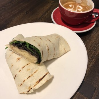 Penny Lane Bar & Cafe - Mushroom wrap - Coffee & Tea Near Me - Ultimo, NSW Penny Lane Bar & Cafe - Mushroom wrap - Coffee & Tea Near Me - Ultimo, NSW