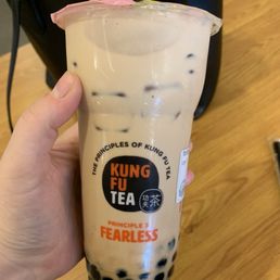 Thai tea boba