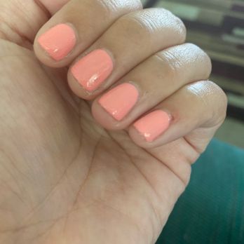 Edgy Nails & Spa - Polish bubbled - Nail Salons Near Me - Riverside, California