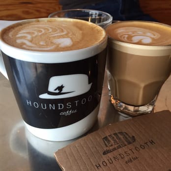 Houndstooth Coffee - latte + vanilla cortado - Coffee & Tea Near Me - Austin, Texas Houndstooth Coffee - latte + vanilla cortado - Coffee & Tea Near Me - Austin, Texas