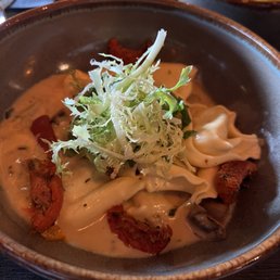 TORTELLONI PASTA - every bite pounding with soo much flavor making your taste buds craving more bite after bite!