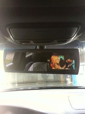 Photo of All Pro Audio - Santa Clara, CA, US. SAVV Rearview Mirror 5.6" Screen Wipe Me Down