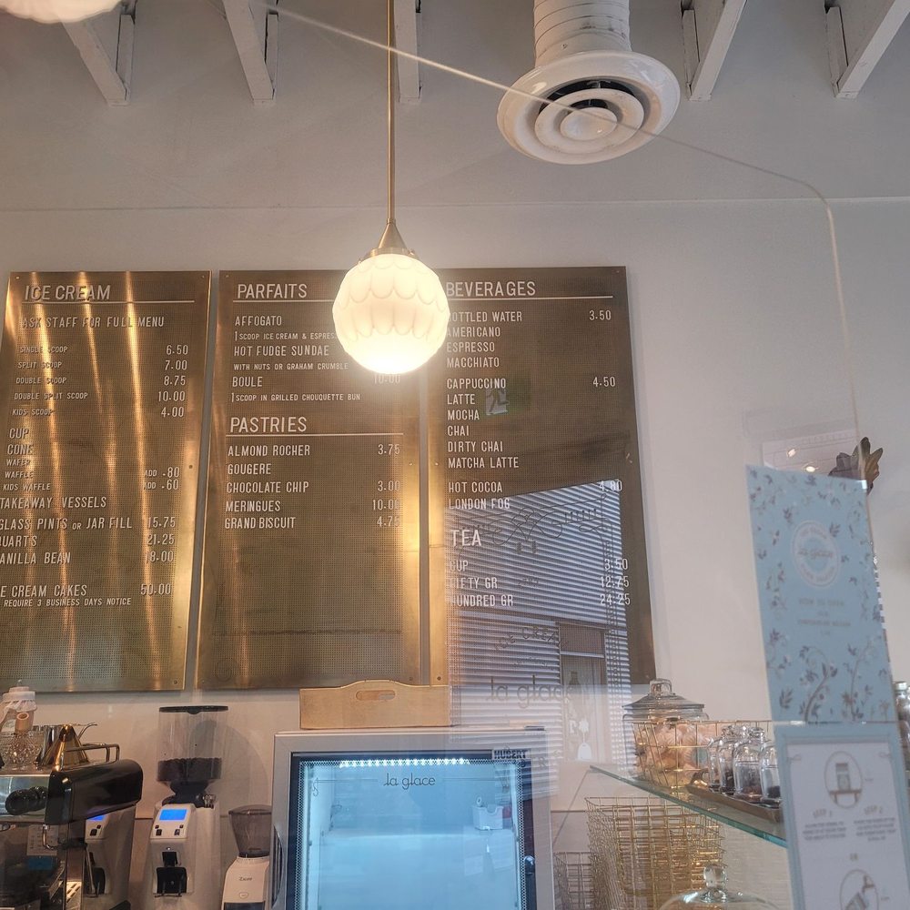 La Glace - Menu - Ice Cream & Frozen Yogurt Near Me - Vancouver, British Columbia