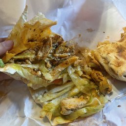 " Buffalo chicken wrap " " Buffalo chicken wrap "