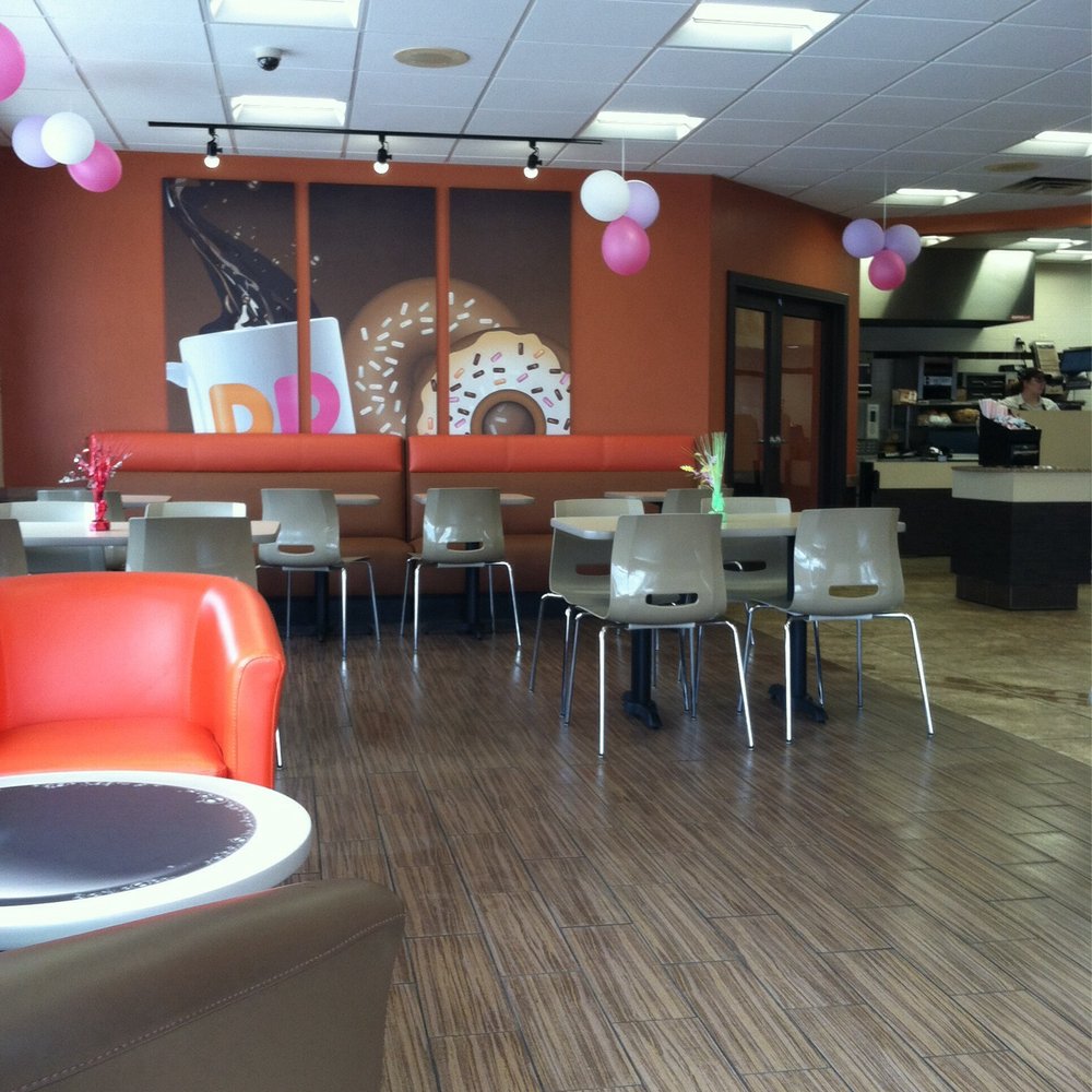 Dunkin' - Remodeled interior. - Donuts Near Me - Chambersburg, Pennsylvania Dunkin' - Remodeled interior. - Donuts Near Me - Chambersburg, Pennsylvania