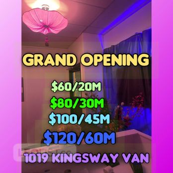 Pattaya Massage Studio - Grand opening spa
NEW masseuses performing therapeutic massage. New Private Rooms
5 mins to Downtown of Van, 10 mins to Richmond. - Day Spas Near Me - Vancouver, British Columbia Pattaya Massage Studio - Grand opening spa
NEW masseuses performing therapeutic massage. New Private Rooms
5 mins to Downtown of Van, 10 mins to Richmond. - Day Spas Near Me - Vancouver, British Columbia