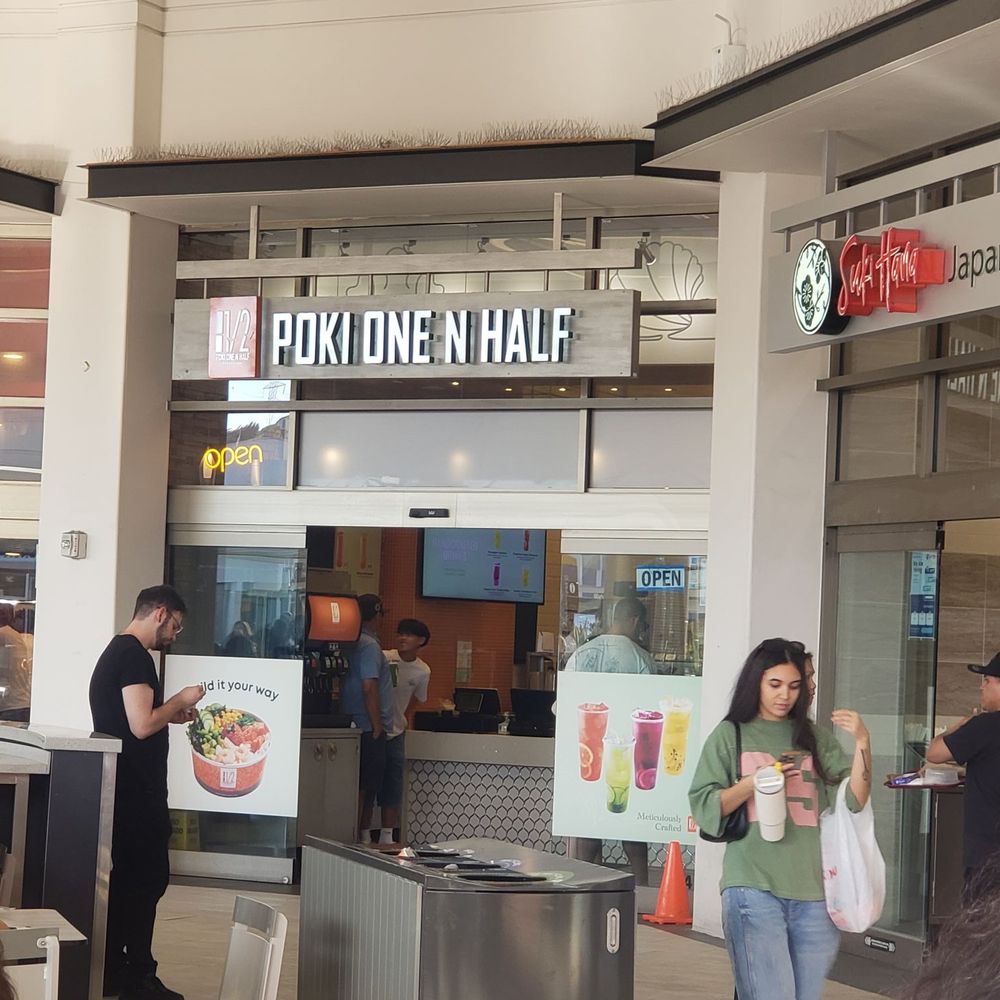 Poki One N Half - Poke One an a Half at Fadhion Valley Mall - Seafood Near Me - San Diego, California Poki One N Half - Poke One an a Half at Fadhion Valley Mall - Seafood Near Me - San Diego, California