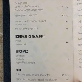 Mad & Kaffe - Drinks menus - Breakfast & Brunch Near Me - Copenhagen, 84