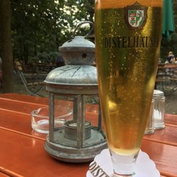 ... im Biergarten die Stimmbänder kühlen ...