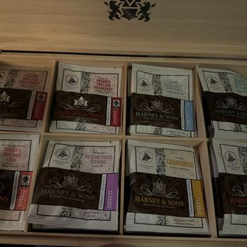 Silo Modern Farmhouse - Tea assortment for hot tea. - New American Near Me - Lenexa, Kansas Silo Modern Farmhouse - Tea assortment for hot tea. - New American Near Me - Lenexa, Kansas
