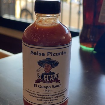 El Guapo - House hot sauce - Mexican Near Me - Catonsville, Maryland El Guapo - House hot sauce - Mexican Near Me - Catonsville, Maryland