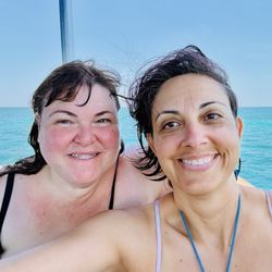 Snorkeling Tours - John Pennekamp Coral Reef State Park - My friend and I.