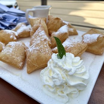 The Beachcomber - Beignets minus the signature vanilla bean ice cream. Unfortunately. - Seafood Near Me - Newport Beach, California The Beachcomber - Beignets minus the signature vanilla bean ice cream. Unfortunately. - Seafood Near Me - Newport Beach, California