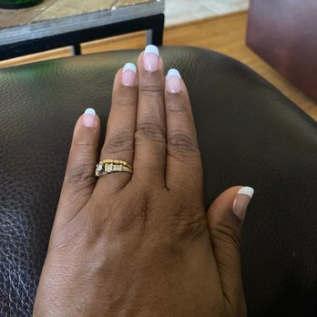 Orchard Nails - French gel nail manicure - Nail Salons Near Me - Corona, California