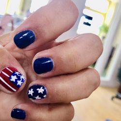 Windsor Nails Spa - It's that time---4th of July nails.
