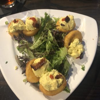 Local Goat - Fried deviled eggs - New American Near Me - Pigeon Forge, Tennessee