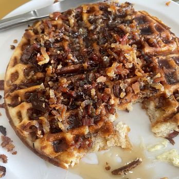 Stockman's Cafe - Delicious bacon waffle - Cafes Near Me - Junction City, Oregon Stockman's Cafe - Delicious bacon waffle - Cafes Near Me - Junction City, Oregon