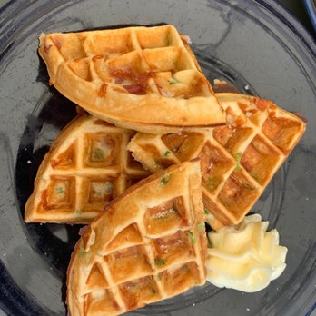 Cafe Borrone - savory waffles - Breakfast & Brunch Near Me - Menlo Park, California