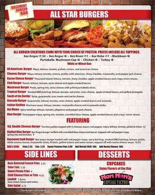 Basement Burger Bar Farmington by null