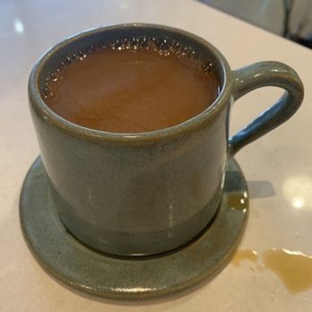 Afficionado Coffee Roasters - One dollar for oat milk in this tiny cup? Please. - Coffee & Tea Near Me - New York, New York Afficionado Coffee Roasters - One dollar for oat milk in this tiny cup? Please. - Coffee & Tea Near Me - New York, New York