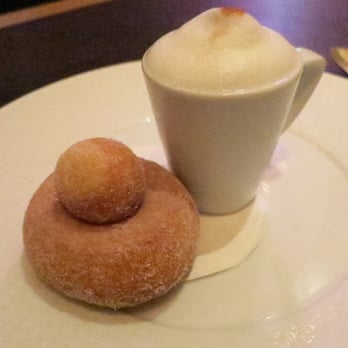 Per Se - coffee (semifreddo) and doughnuts! - French Near Me - New York, New York Per Se - coffee (semifreddo) and doughnuts! - French Near Me - New York, New York