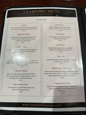 Menu photo 6 Tandoori Grill Puyallup, WA Menu photo 6 Tandoori Grill Puyallup, WA