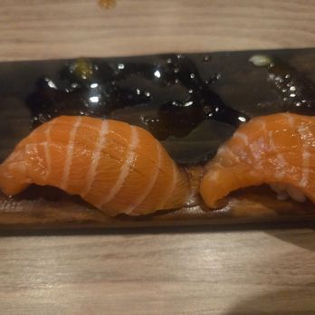 Shin Sushi - smoked salmon nigiri - Japanese Near Me - Pleasant Hill, California Shin Sushi - smoked salmon nigiri - Japanese Near Me - Pleasant Hill, California