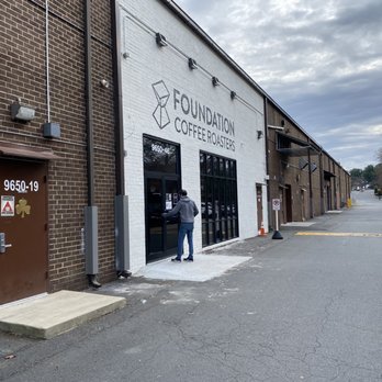 Foundation Coffee Roasters - Storefront behind the shopping center - Coffee Roasteries Near Me - Fairfax, Virginia