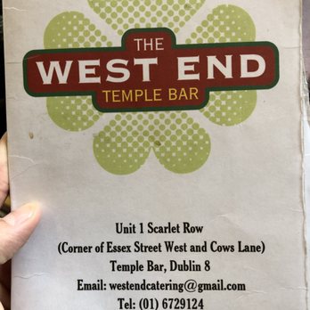 The West End - Cafes Near Me - Temple Bar, D