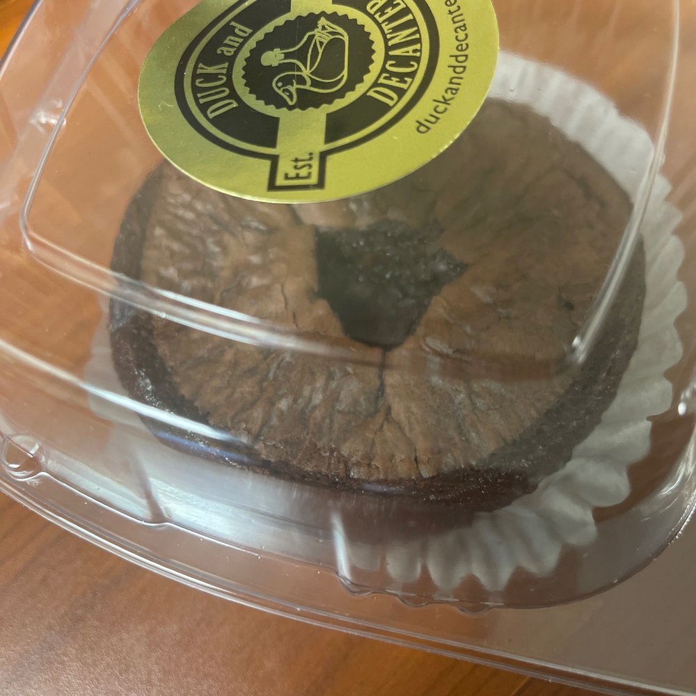 Duck And Decanter - Lava brownie cake from the open freezer at the cashier. - Sandwiches Near Me - Phoenix, Arizona Duck And Decanter - Lava brownie cake from the open freezer at the cashier. - Sandwiches Near Me - Phoenix, Arizona