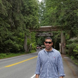 Entrance to the park.