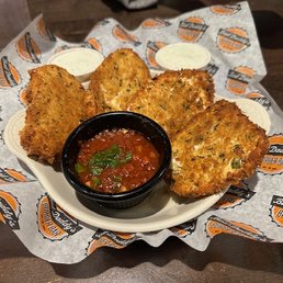 Fried Mozzarella Medallions