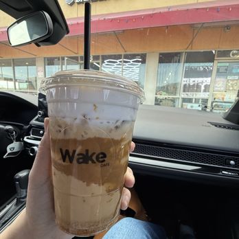 Wake Cafe - Cookie Butter Latte - Bubble Tea Near Me - Upland, California