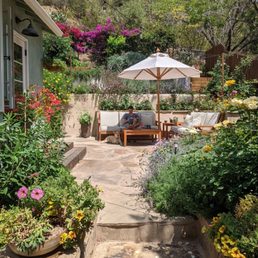 Steps and flagstone