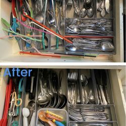Ms Persnickety Cleaning - Signature Drawer Reset: Sanitized, systems implemented, and silverware polished. Methodical restoration for a higher standard of detail.