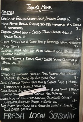 Menu photo 3 The Boot Inn Winterbourne Stoke, WIL